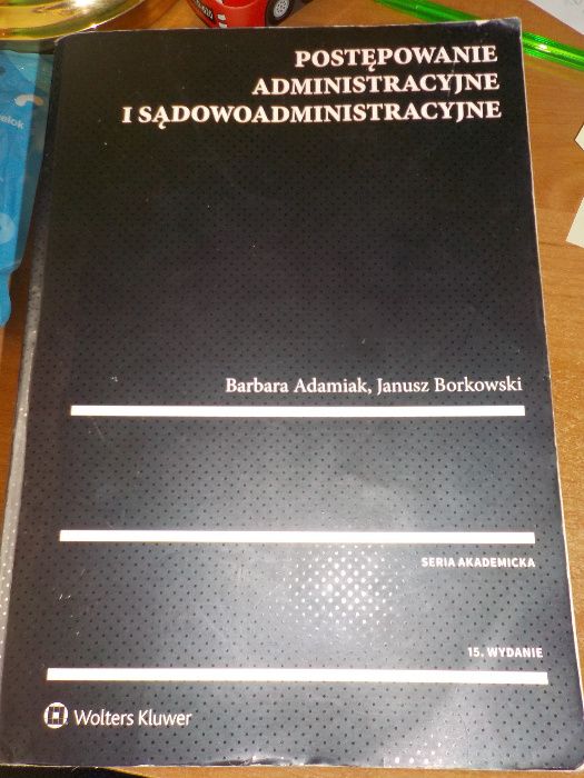 Postępowanie Administracyjne B. Adamiak 2017