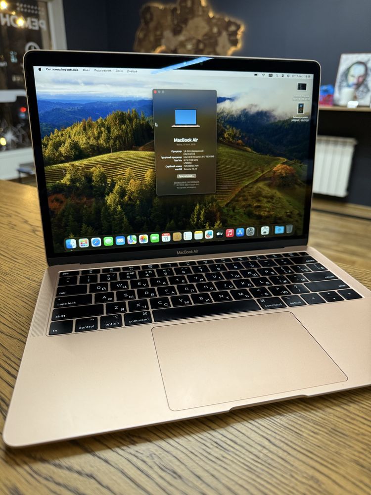MacBook Air 13,3 256 2019рік