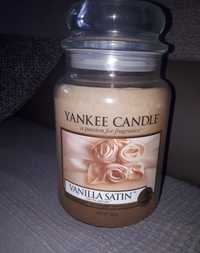 Yankee candle świeczka vanilla satin unikat