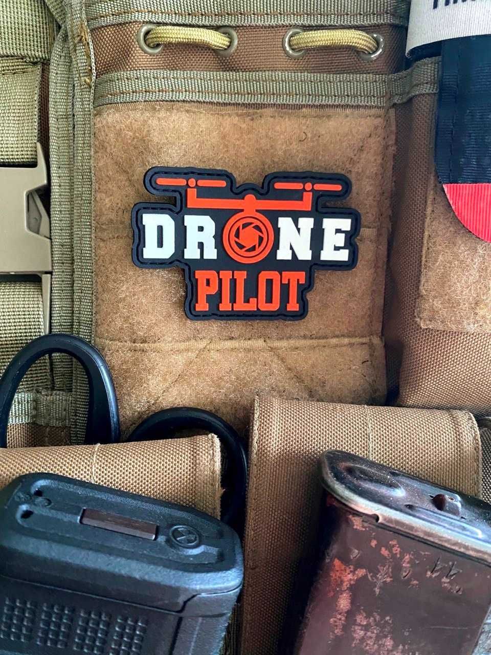 ПВХ шеврон  “Drone pilot” патч