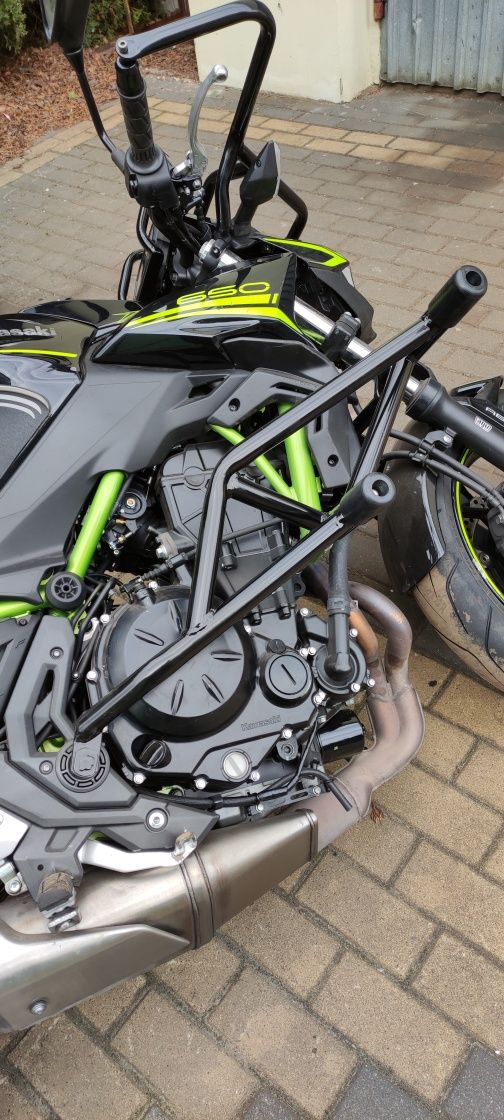 Kawasaki z650. 2017 - 2024. Gmole Klatka + sety tyl. Subcage.