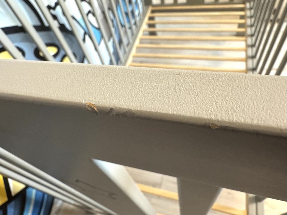 Łóżeczko Woodies Star Cot 120x60 cm + przewijak