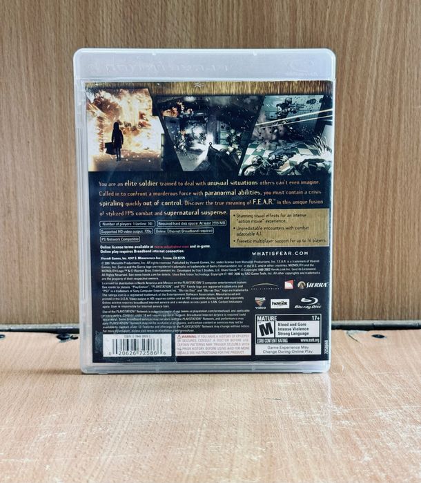 Gra Fear PS3 - Komplet