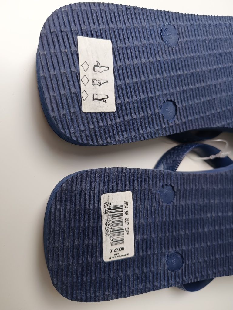 Nowe japonki Havaianas Brasil. Rozmiar 43/44, wkładka 28.5cm.