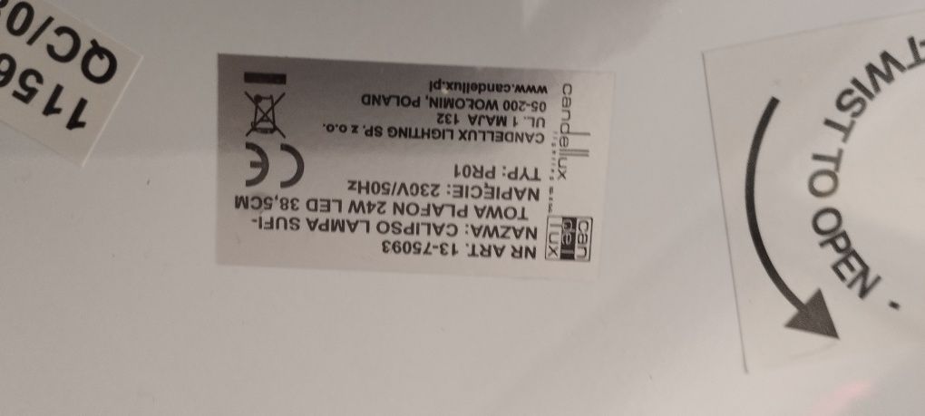 Nowa lampa salipso LED