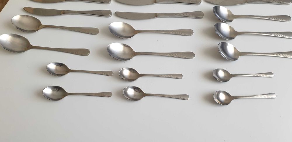 Starocie z Gdyni - Stare sztućce GERLACH zestaw 28szt.