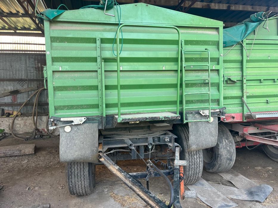 Przyczepa rolnicza nie wywrotka Fortschritt HL8011 likwidacja gospodar