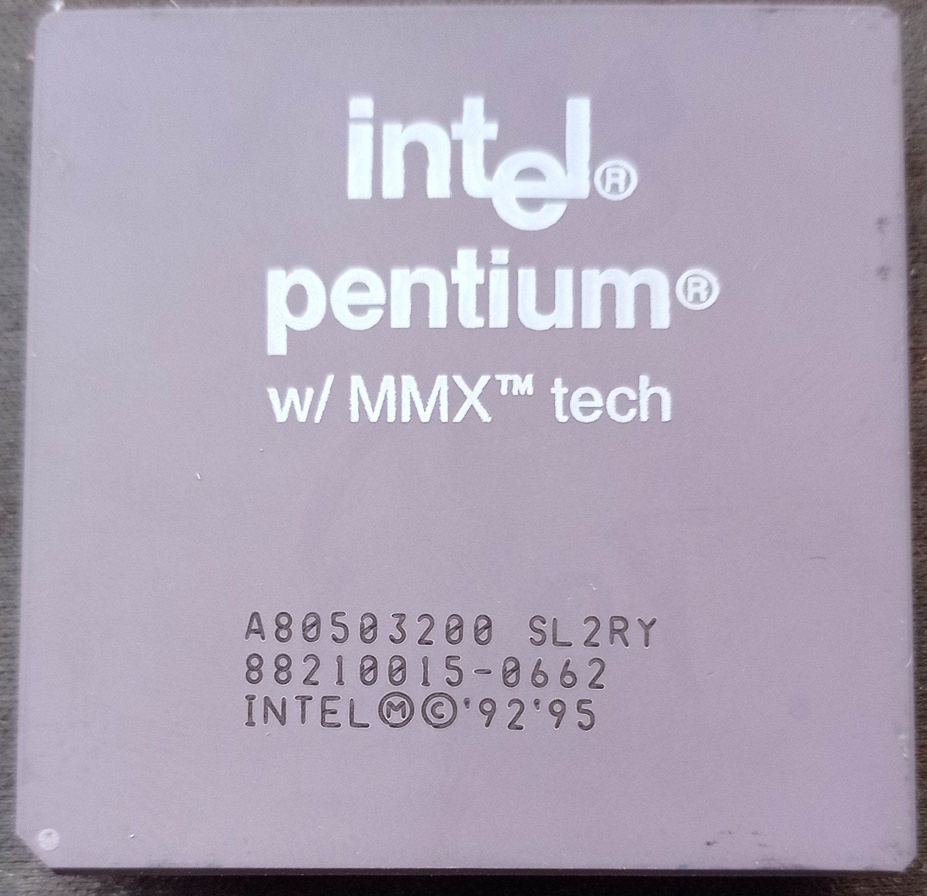 Ретро процессор Pentium amd