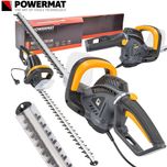 POWERMAT Elektryczne Nożyce Do Żywopłotu Krzewów 1800w 610mm Regulacja