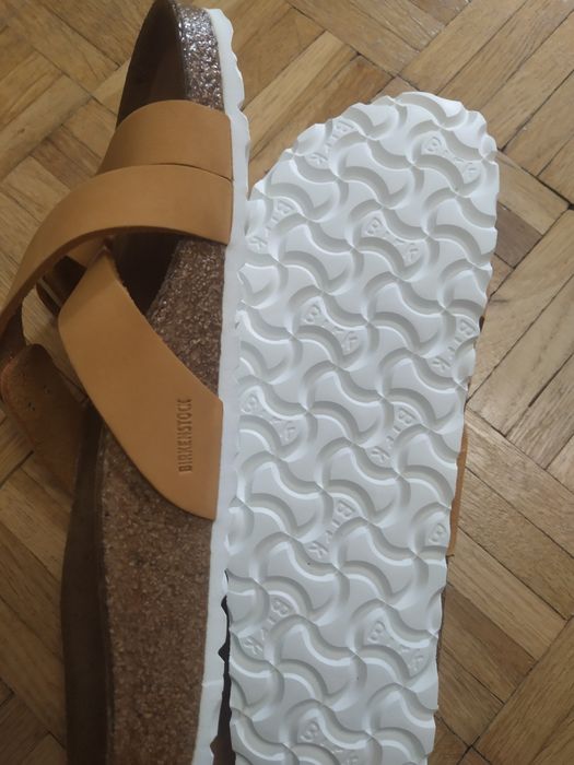 Birkenstock klapki skóra 38 nowe