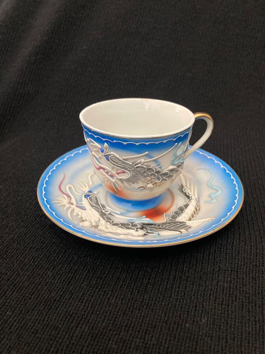 Serviço de café em porcelana japonesa