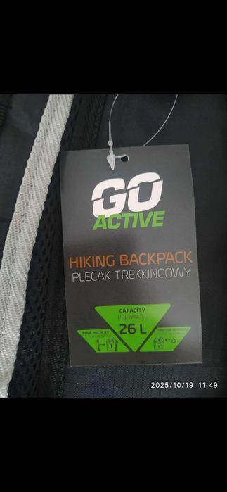Plecak trekkingowy nowy