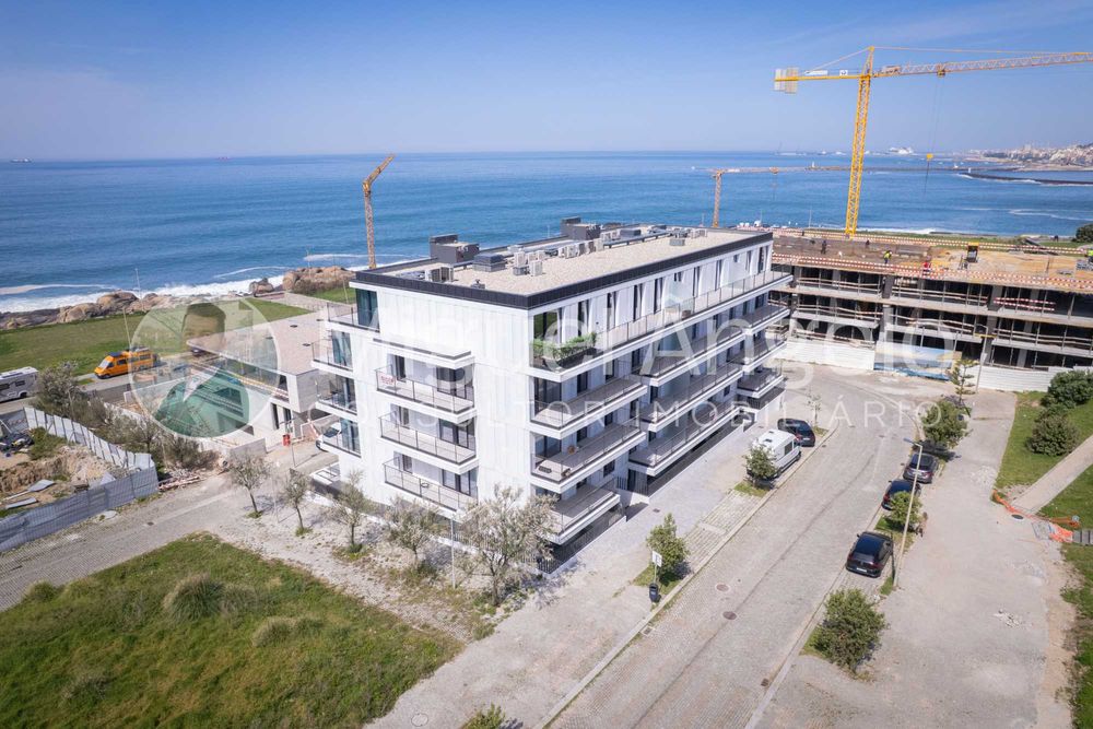 Apartamento Novo T3 com vistas deslumbrantes para a praia-Canidelo