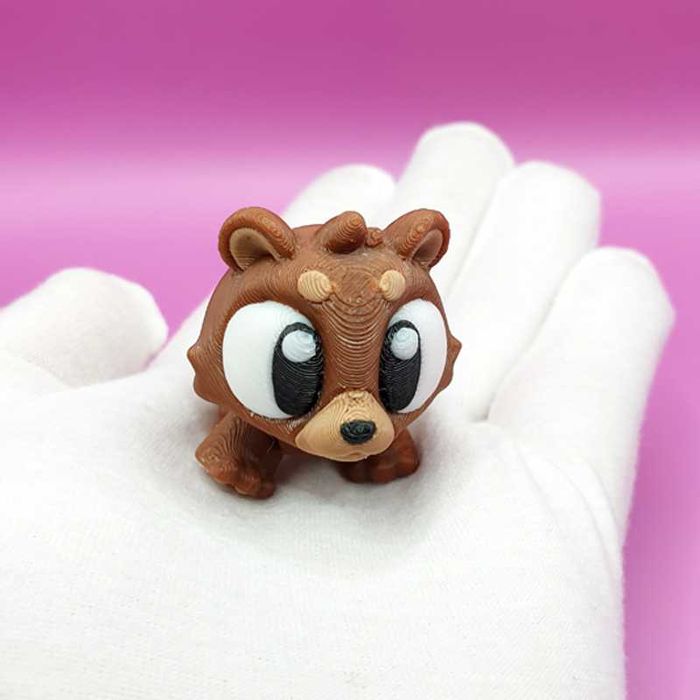 Misiu Toffik z druku 3D na prezent