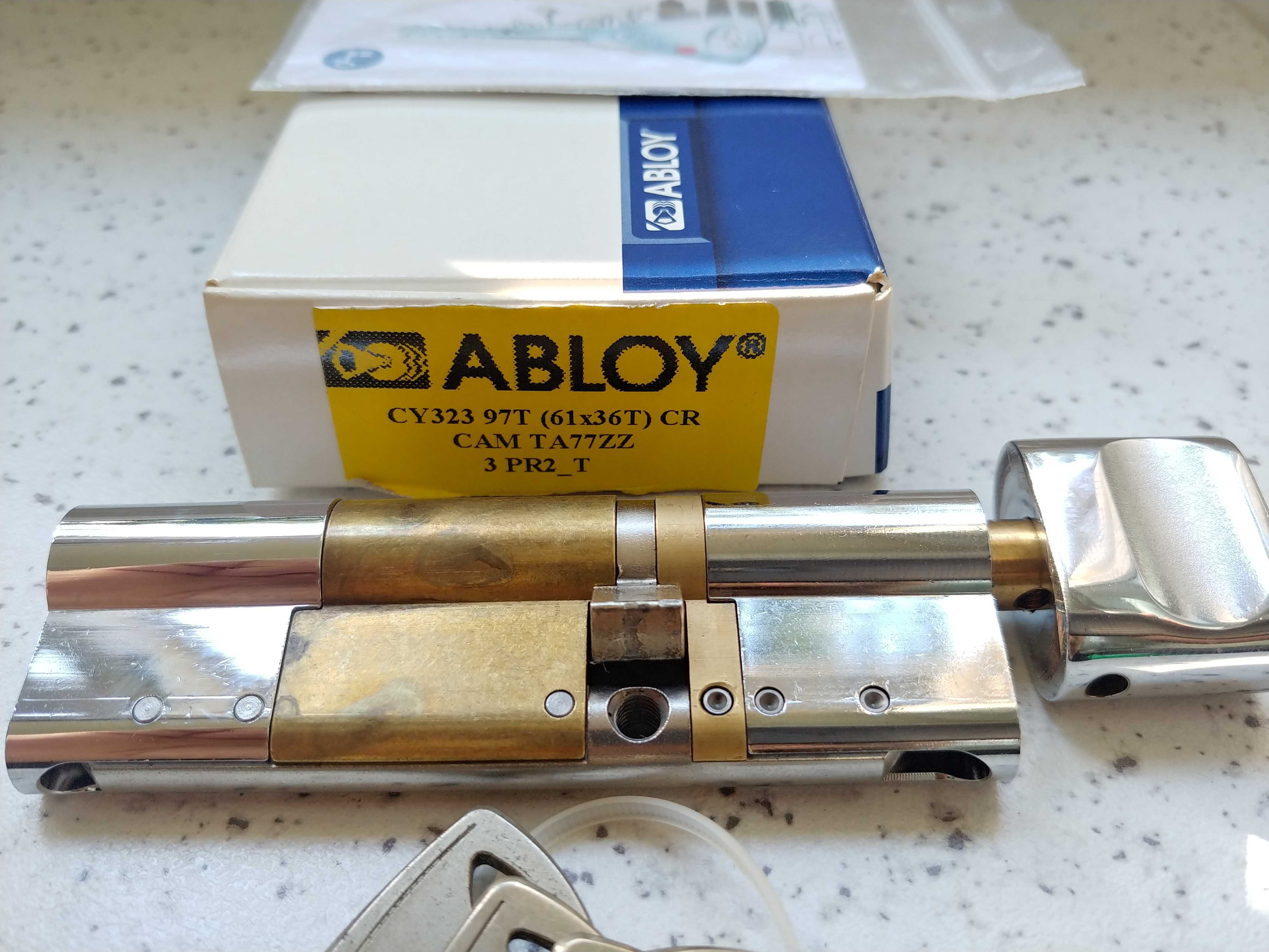 Цилиндр ABLOY PROTEC2 CY323 97T (61x36T) CR ключ-тумблер