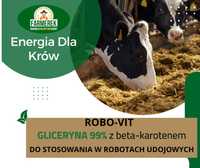 Gliceryna farmaceutyczna 99% z karotenem. Na roboty udojowe