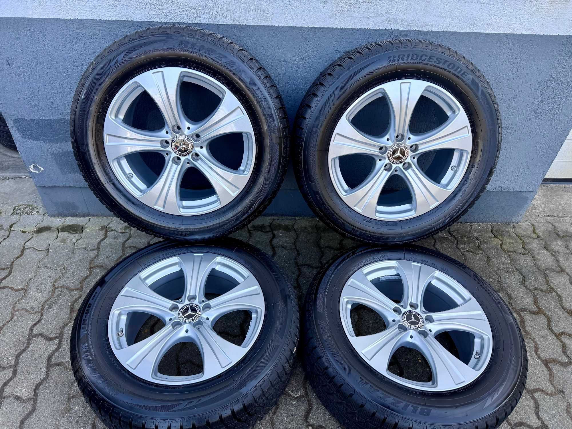 Alufelgi Mercedes GLC 253 Oryginalne 18 Zimowe 7.5mm Czujniki TPMS