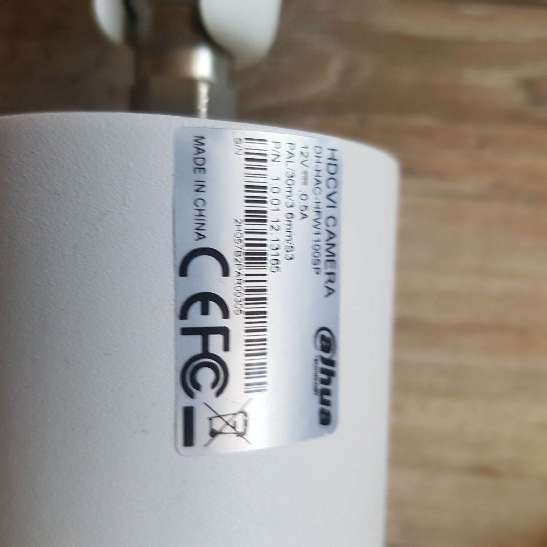 Rejestrator Dahua + switch PoE