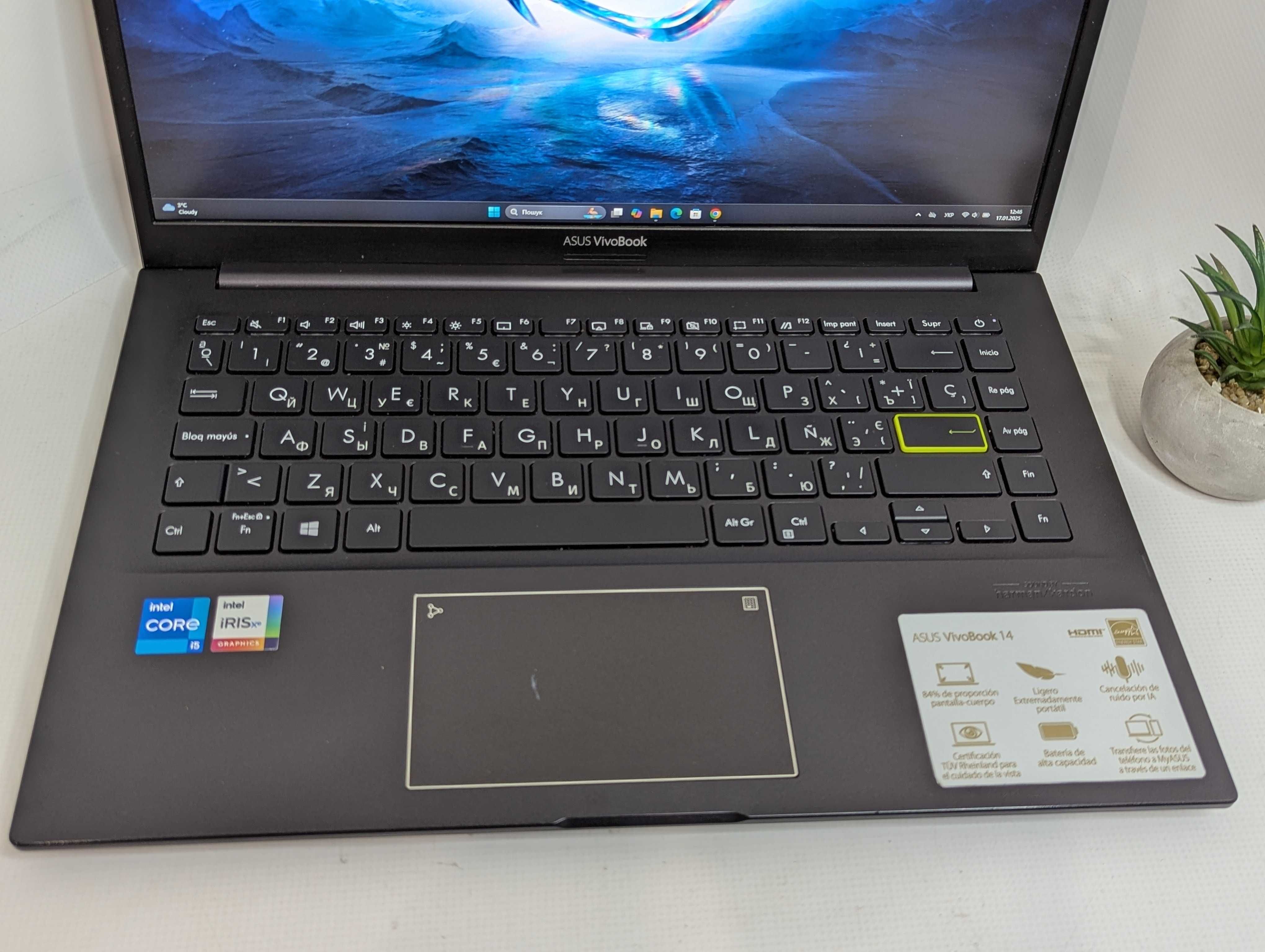 Ультрабук Asus Vivobook 14 K413EA (i5-1135G7/8/512/IrisXE)