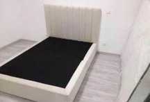 Cama casal bege veludo