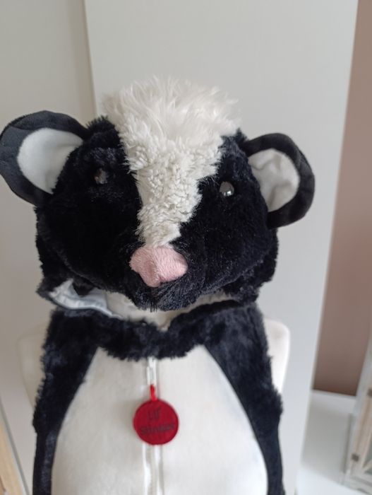 Strój kamizelka SZOP SZOPA BORSUKA SKUNKSA kostium 86/92 (367)