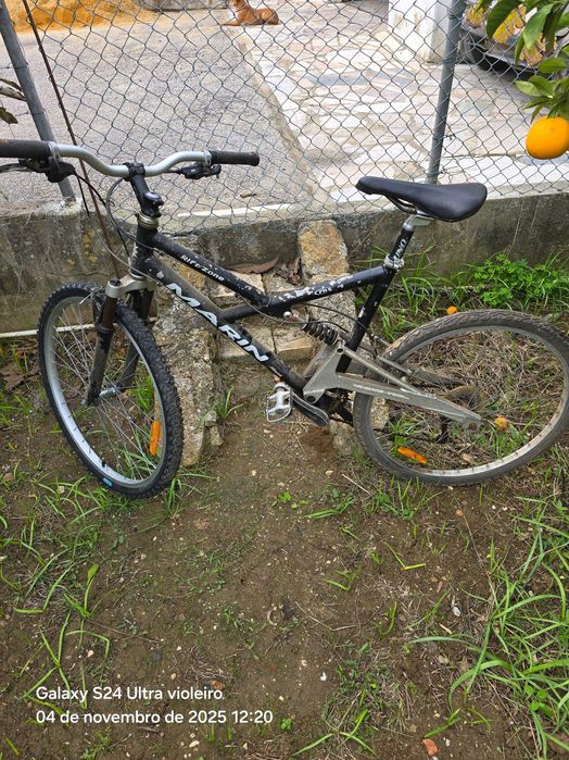 bicicleta cross em aluminio