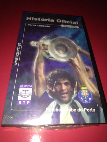 Antiga cassete Selada VHS história oficial Futebol Clube do Porto