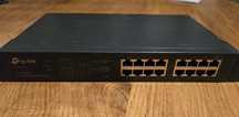 TP-Link TL-SG1016PE  Zarzadzalny Switch POE 150 Wat 1000 Mbit 16 portó
