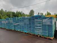 Skrzynka plastikowa pojemnik magazynowy #kontener#60x40x14