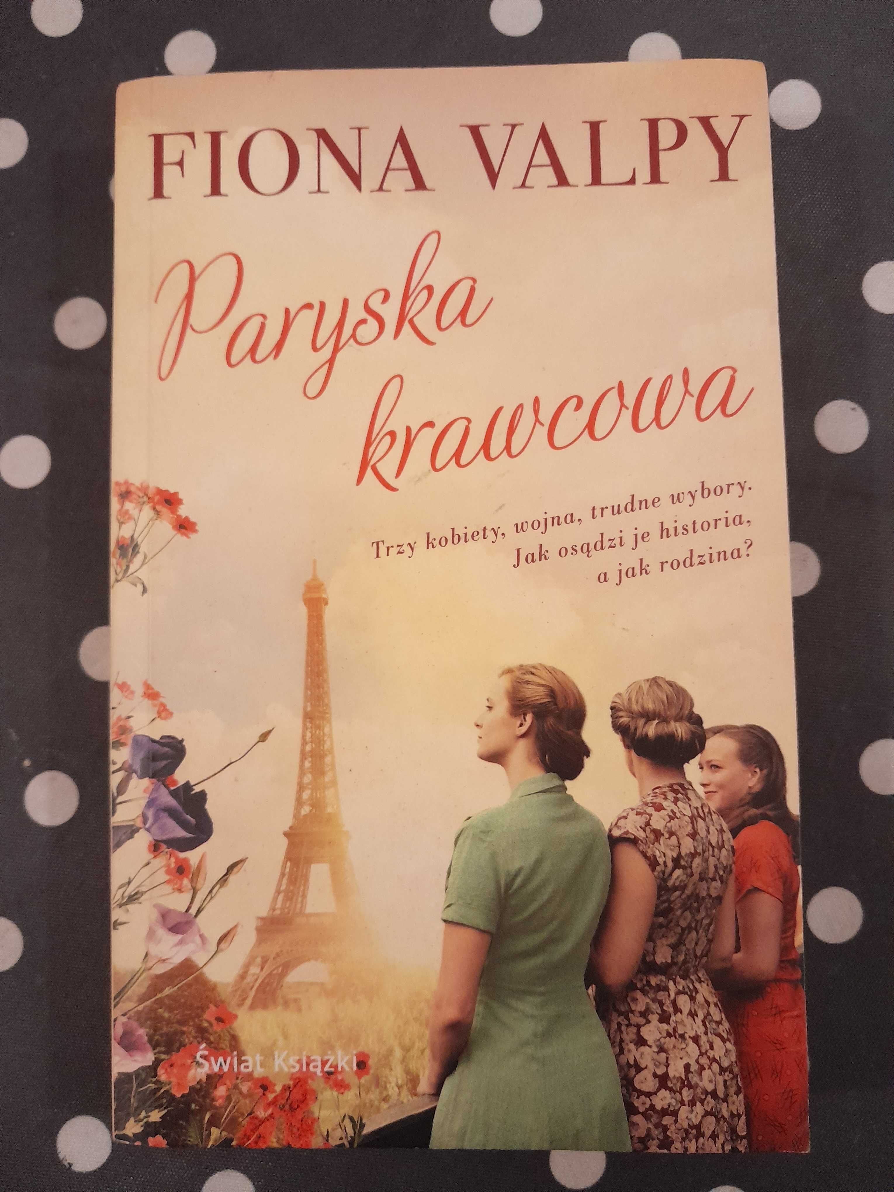 Paryska krawcowa autorka Fiona Valpy - wydanie kieszonkowe