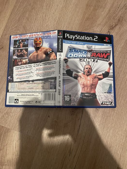 Jogo SmackDown vs Raw 2007 PlayStation 2 (CIB)