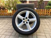 Alufelgi Toyota R17 5x114.3 z oponami letnimi 215/50/17
