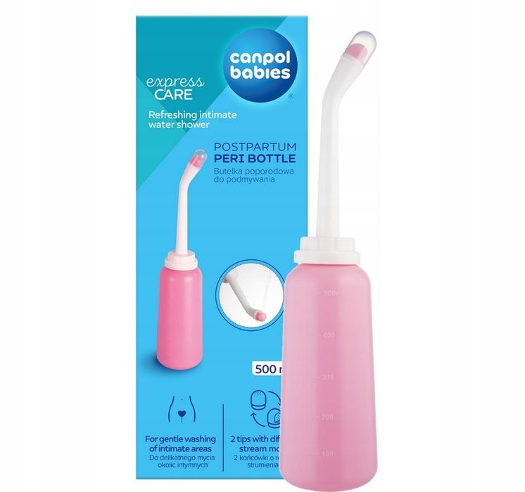 Canpol butelka poporodowa PERI do podmywania okolic intymnych 500ml
