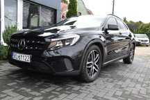 Mercedes-Benz GLA Alu 18,Kamera,Pół-skórę,I właściciel,Czujniki,Szklany dach