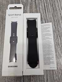 Oryginalny pasek Samsung S/M 20mm Czarny Sport Band