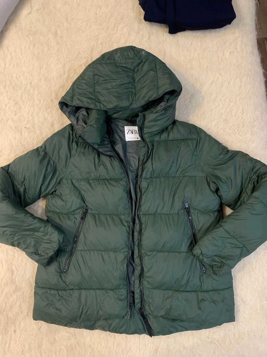 курточка зимняя р S zara как новая