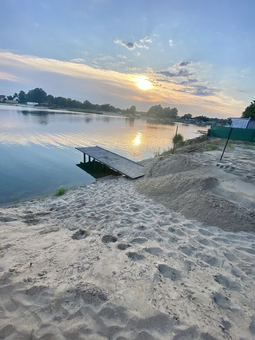 Działka z własnym brzegiem działka z linią brzegową nad jeziorem