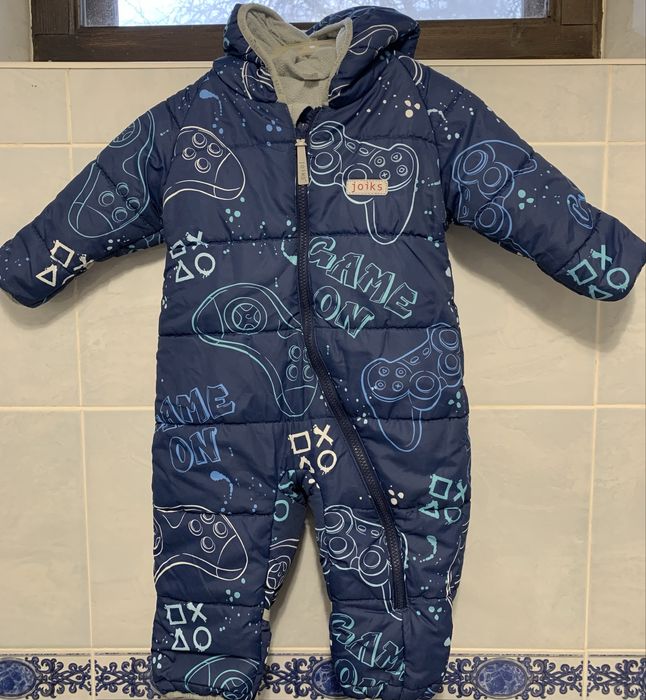 Зимовий дитячий комбінезон 74 розмір