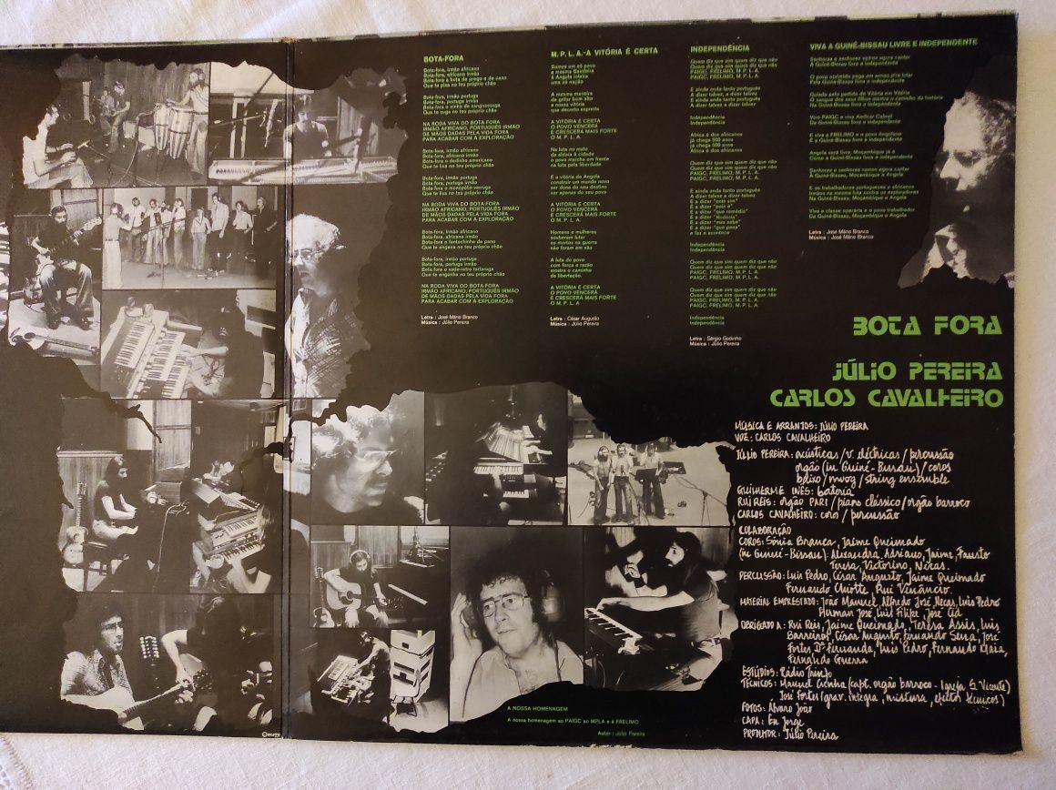 Júlio Pereira, Carlos Cavalheiro - Bota Fora LP 1975