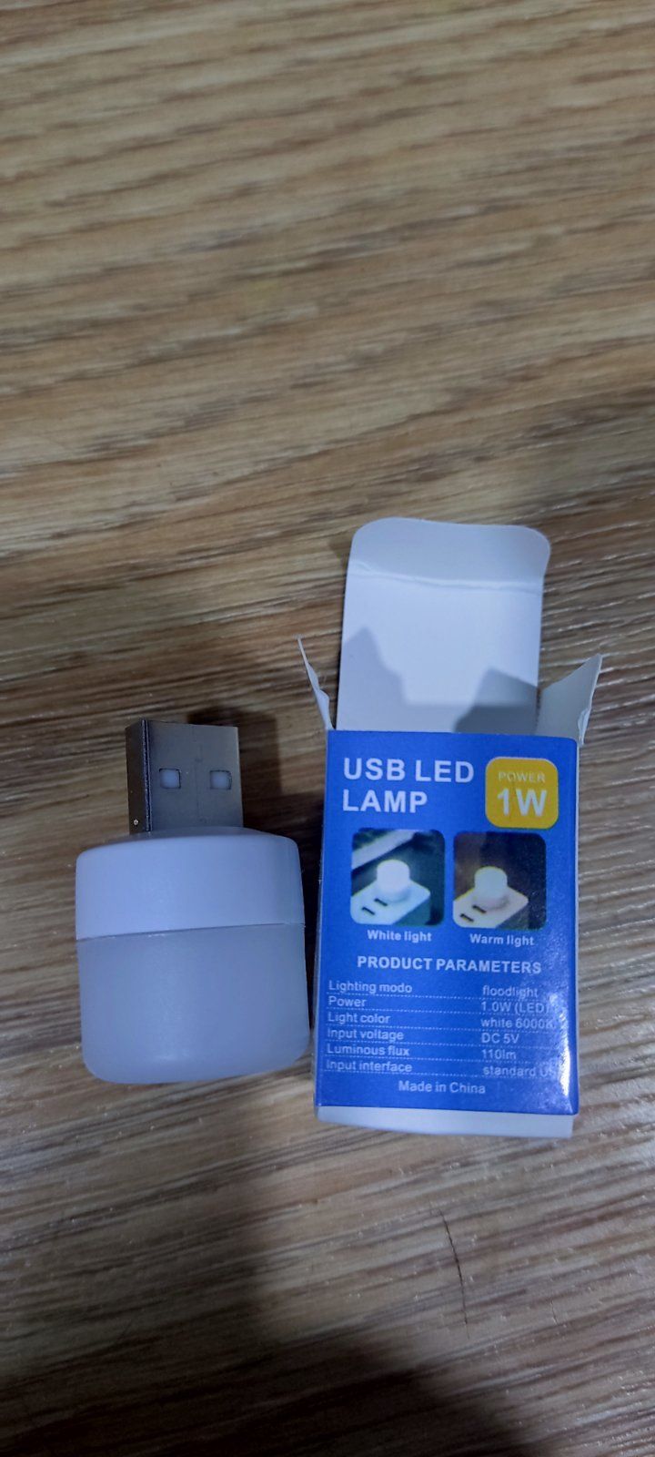LED лампочки USB 5V