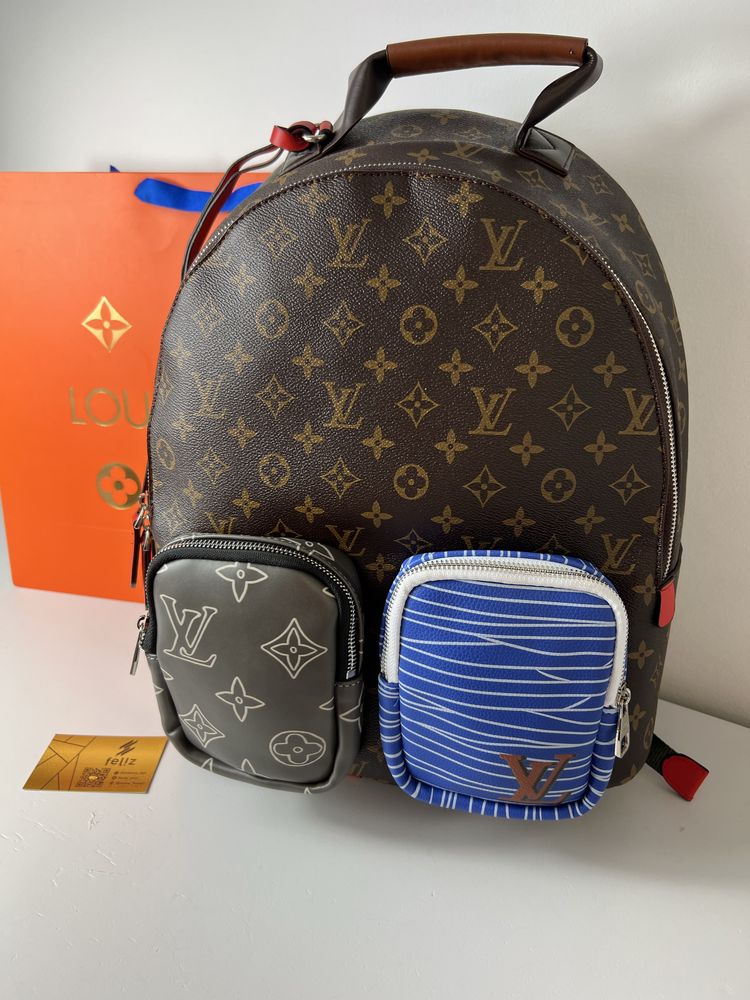 Duży plecak Louis Vuitton monogram Canvas Premium LV uniseks