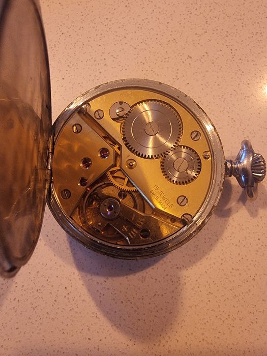 Relógio de Bolso Vintage MAVAR SUPER