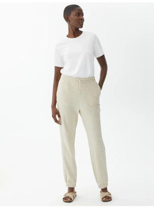 Arket махрові бавовняні жіночі штани джогери