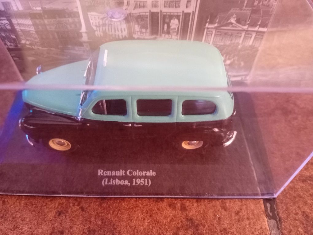 Miniatura Carro Renault Colorale, Taxi Lisboa