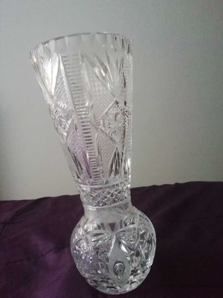 wazon -kryształ z lat 70-80
