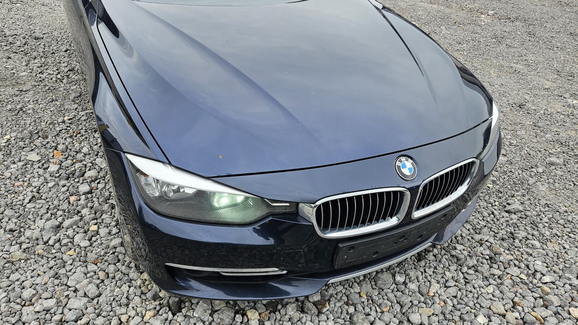 Bmw f30 f31 Kompletny Przód A89 Maska Zderzak Błotniki Pas