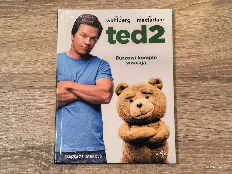 Ted 2 komedia - książka z filmem DVD