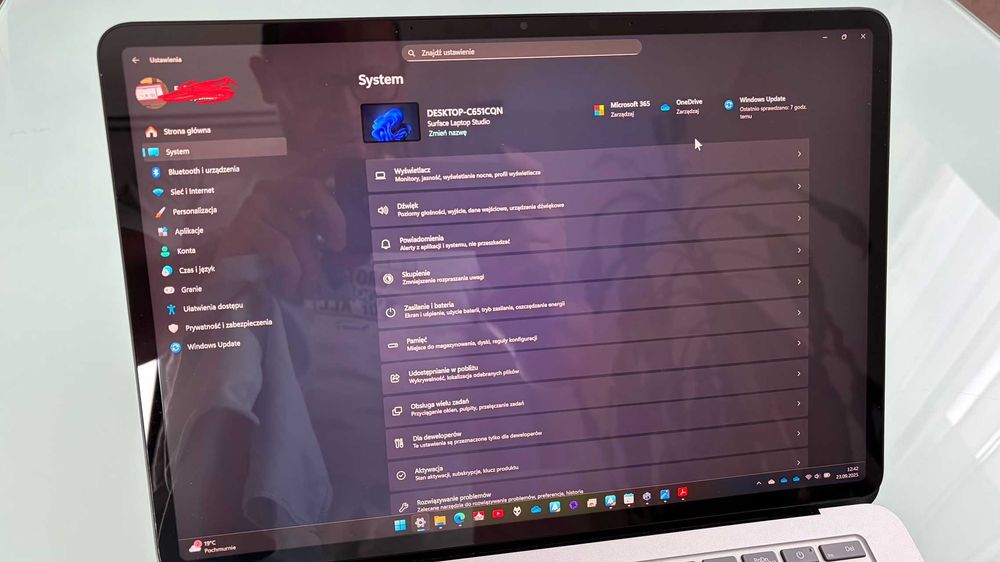 Microsoft Surface Laptop Studio 14,4" i5 16GB/512GB iGPU gwarancja