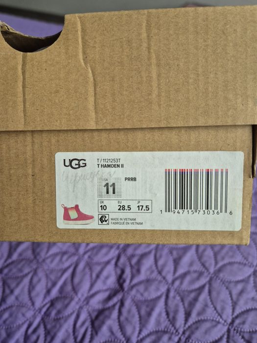 Дитячі черевики, чобітки UGG розмір 28.5