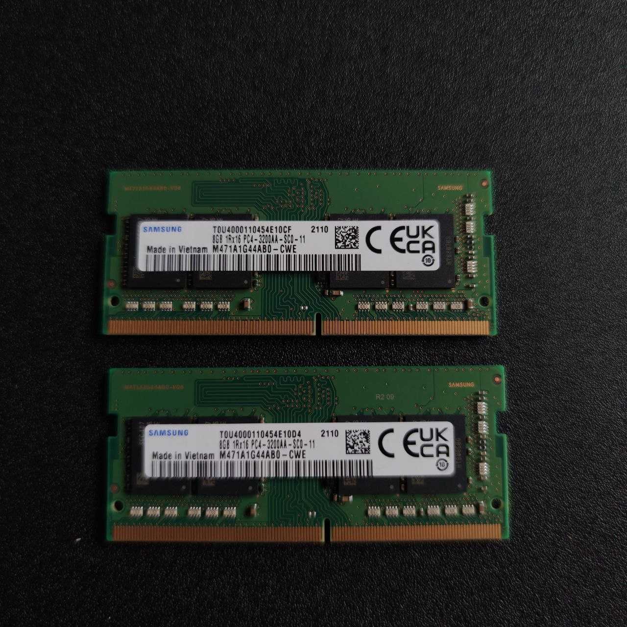 Оперативна пам'ять до ноутбука SAMSUNG  8Gb SO-DIMM DDR4 3200 МHz